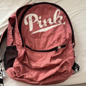 Victoria's Secret Pink Backpack - Pink and Black